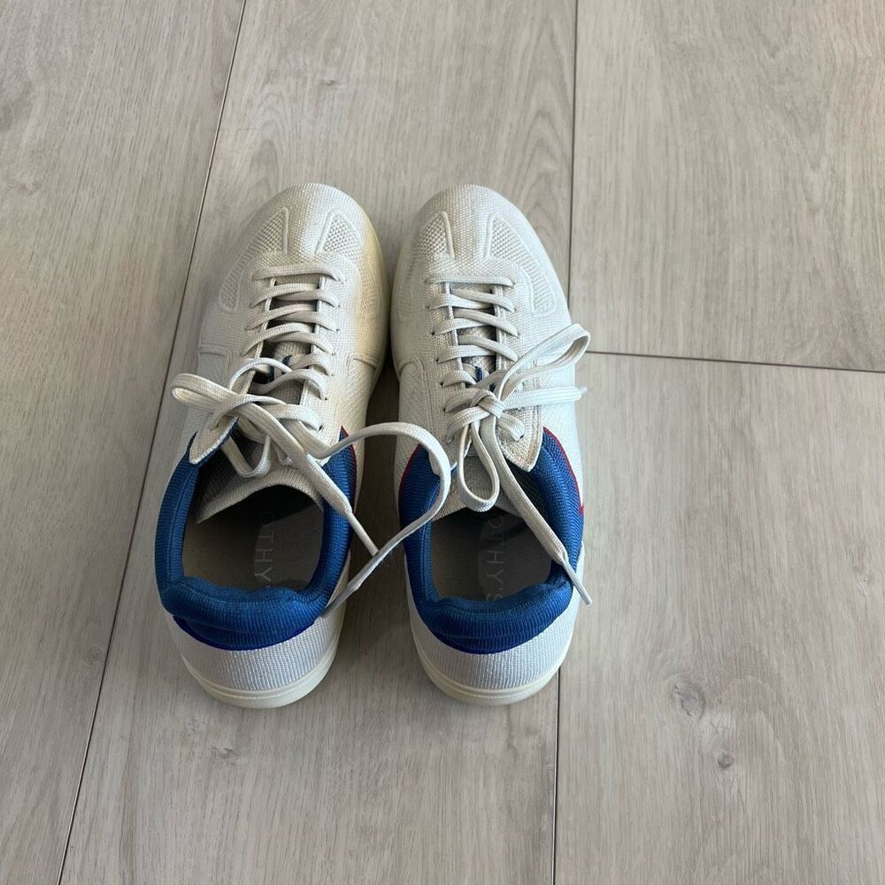 Rothy's RS01 Knit Sneakers Blue Jay Men's Shoes Size 9 1/2